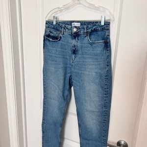 High rise Zara slim jeans